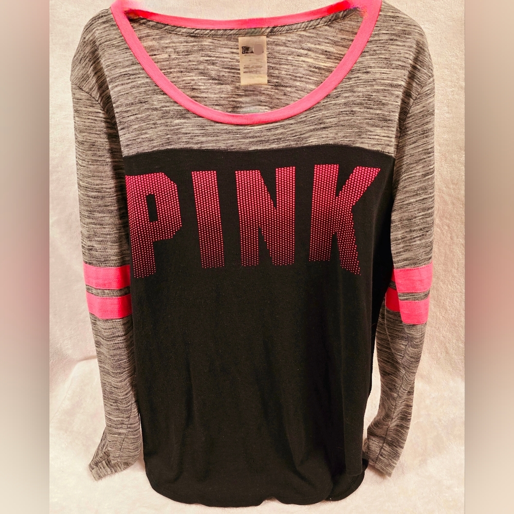 Pink (VS) M Long Sleeve Top